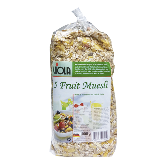 CEREAL MUESLI VIOLA 5 FRUIT 1 KG