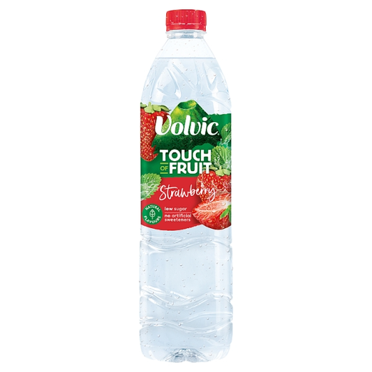 AGUA CON SABOR A FRESA VOLVIC 500 ML