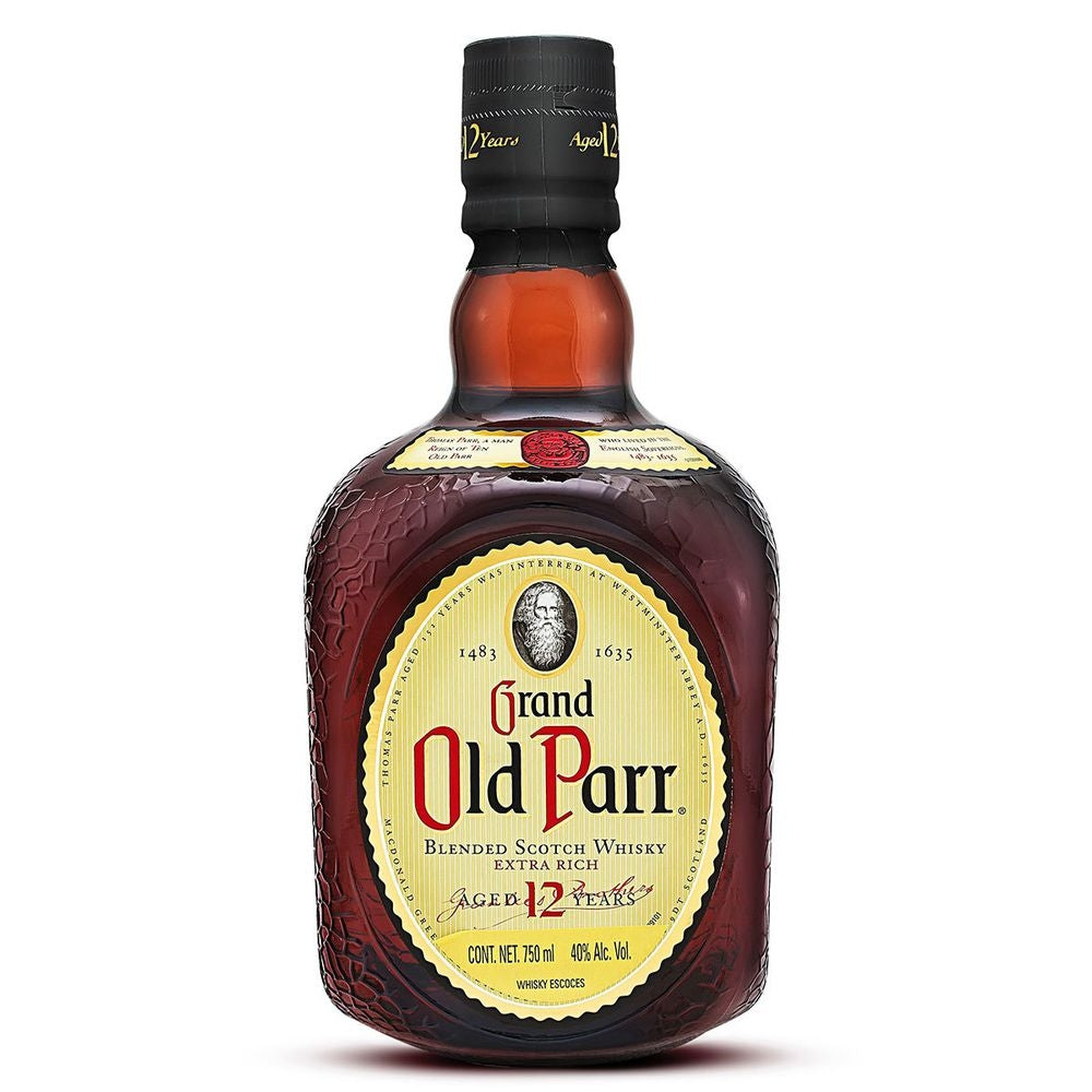 WHISKEY GRAND OLD PARR BLENDED 12 ANOS 750 ML