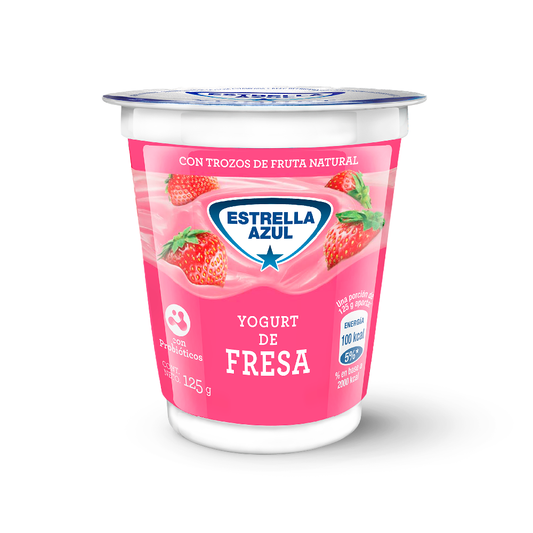 YOGURT ESTRELLA AZUL FRESA 125 G