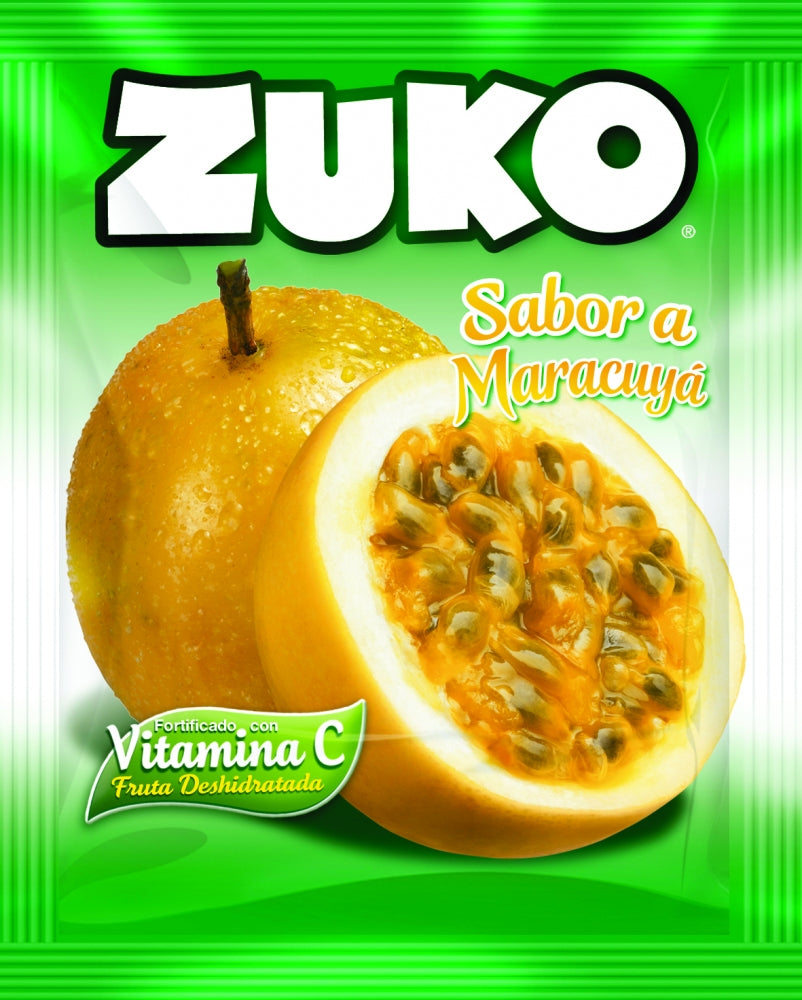 BEBIDA EN POLVO ZUKO MARACUYA 13 GR