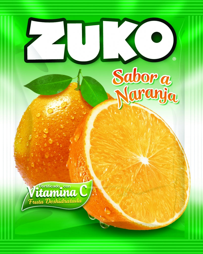 BEBIDA EN POLVO ZUKO NARANJA 25 GR