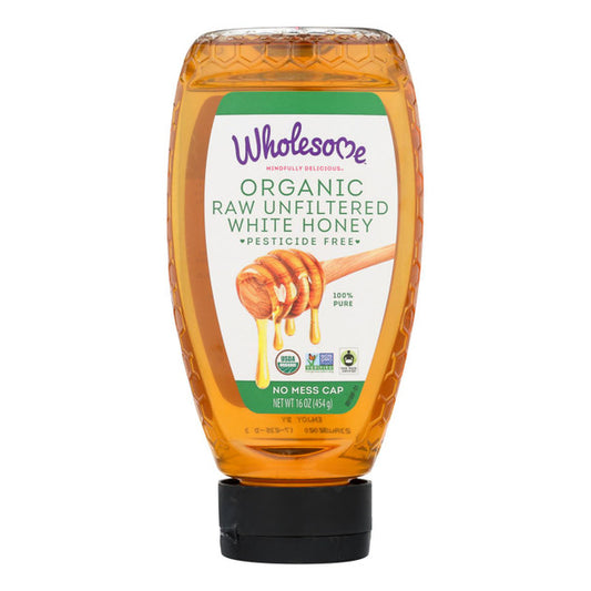 WHOLESOME SWEETENERS HONEY ORGANIC UNFILTERED