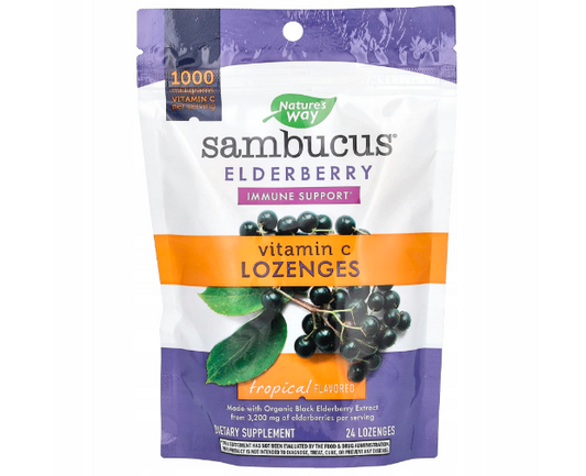 NATURES WAY SAMBUCUS ELDERBERRY VITAMIN C
