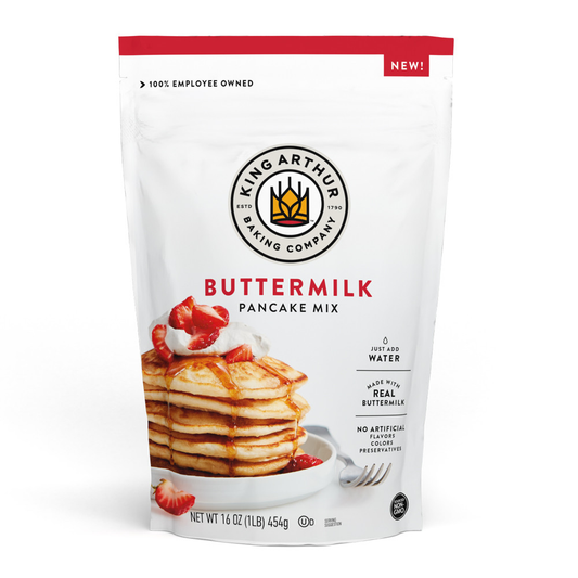 KING ARTHUR BUTTERMILK PANCAKE MIX 16 OZ