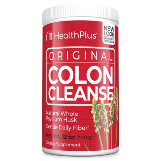 HEALTH PLUS COLON CLEANSE PSYLIUM HUSK FIBER  12 OZ