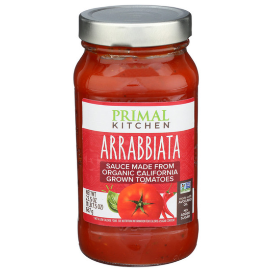 PRIMAL KITCHEN ARRABBIATA MARINARA SAUCE 23.50 OZ