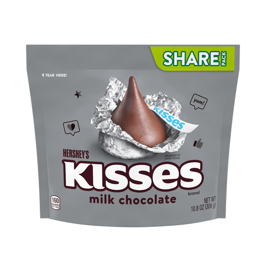 CHOCOLATE HERSHEYS KISSES 10.8 OZ