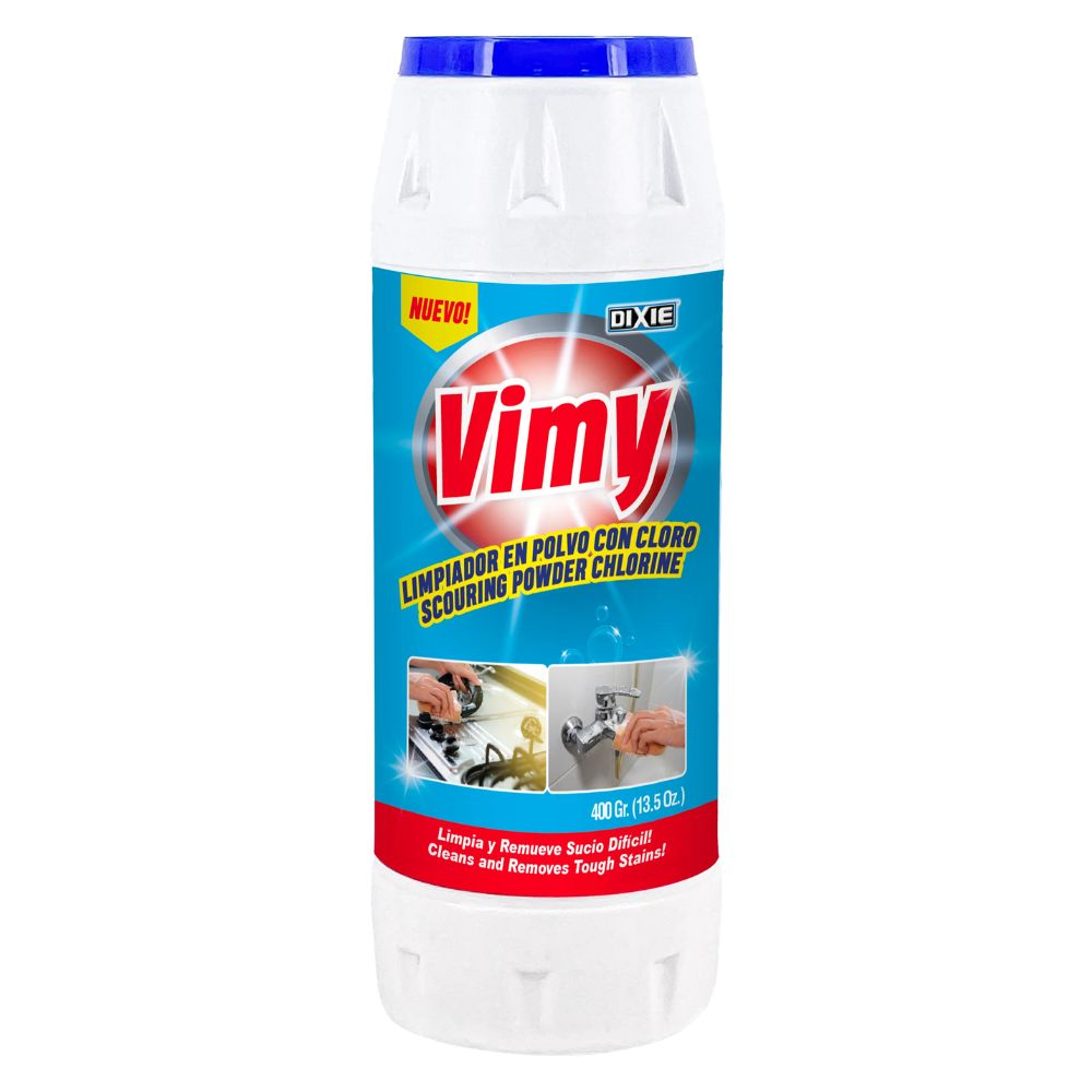 LIMPIADOR EN POLVO CLORO VIMY 400 GR