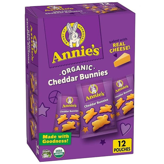 GALLETAS ANNIE'S CHEDDAR BUNNIES SNACK CRACKERS 12 OZ