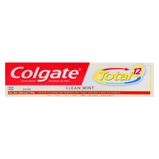 PASTA DE DIENTES COLGATE TOTAL CLEAN MINT 150 ML