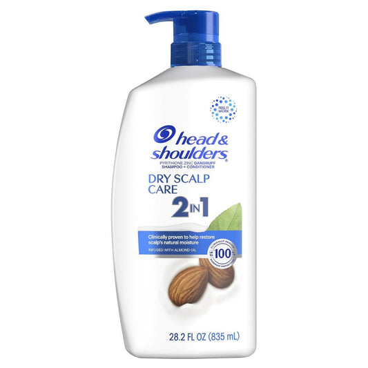SHAMPOO Y ACONDICIONADOR 2 EN 1 ACEITE DE ALMENDRAS HEAD & SHOULDERS 1.18 LT