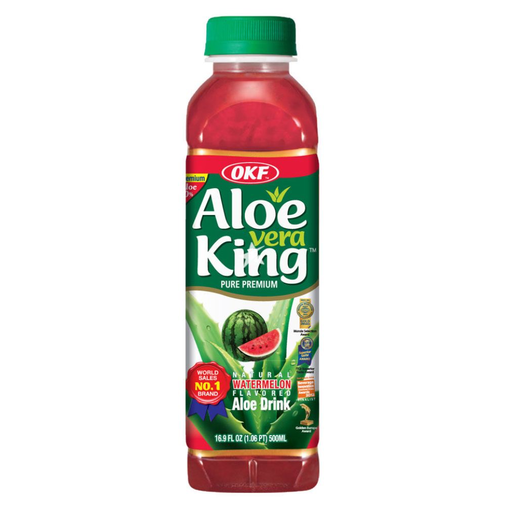 BEBIDA DE SANDIA ALOE VERA KING 500 ML