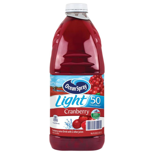 JUGO CRANBERRY LIGHT OCEAN SPRAY 96 OZ
