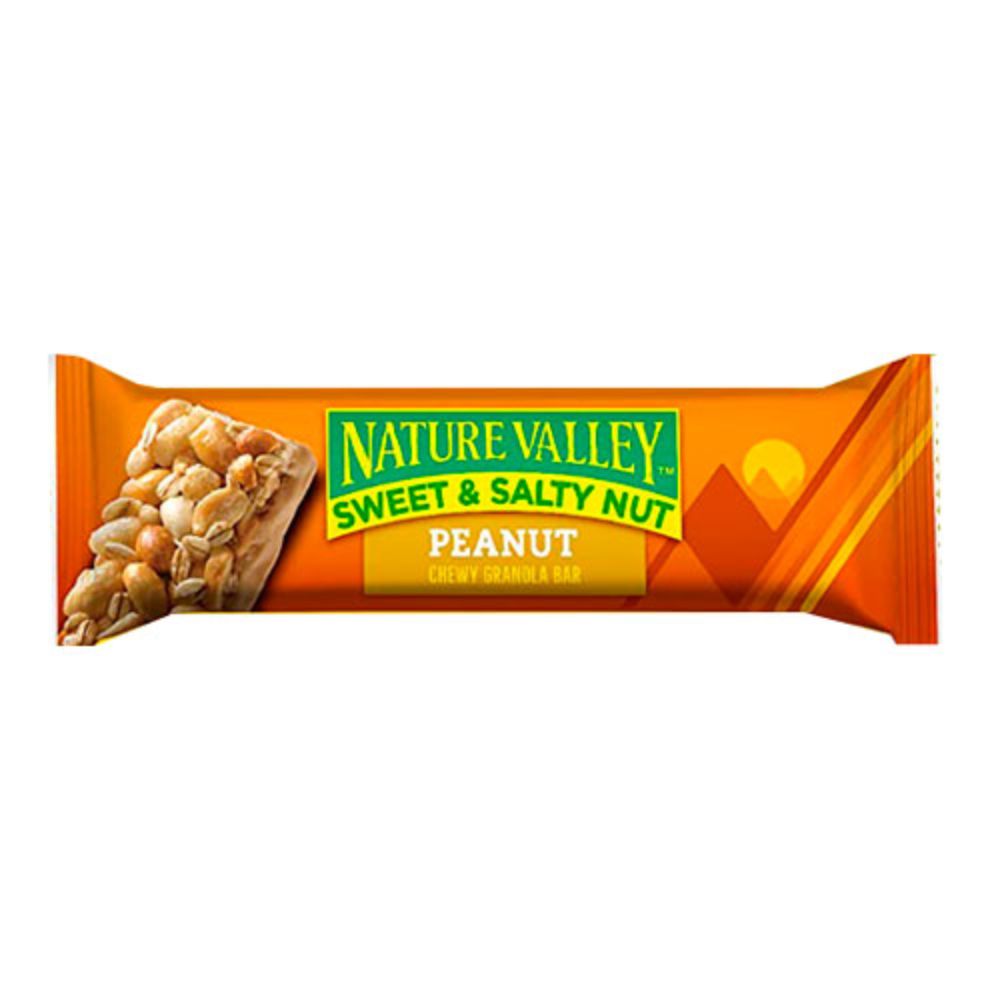 BARRA SWEET & SALTY NUT PEANUT NATURE VALLEY 34 GR