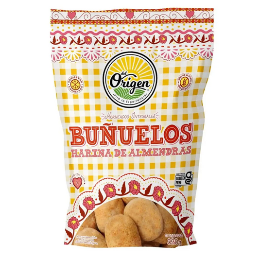 BUÑUELOS DE ALMENDRA GLUTEN FREE DEL ORIGEN  270 GR