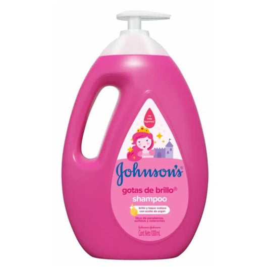SHAMPOO JOHNSONS BABY GOTAS DE BRILLO 1000 ML