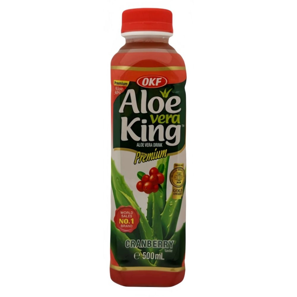 BEBIDA DE CRANBERRY ALOE VERA KING 500 ML