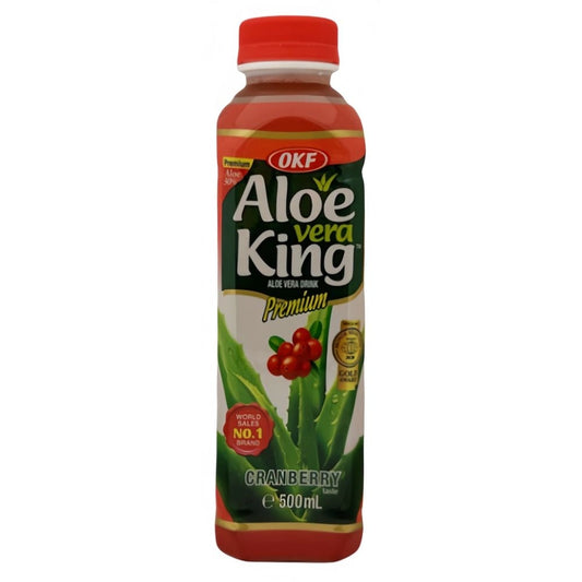 BEBIDA DE CRANBERRY ALOE VERA KING 500 ML