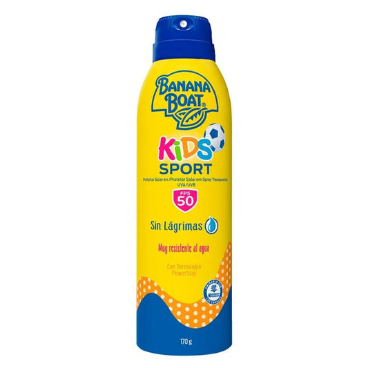 PROTECCION SOLAR BANANA BOAT KIDS SPORT SIN LAGRIMAS 50+ 170 GR