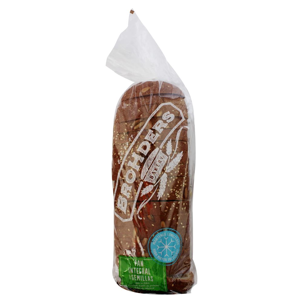 PAN INTEGRAL CON SEMILLAS BROHDERS 770 GR
