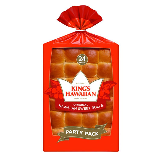 PANECILLO DULCE ESTILO HAWAIANO KINGS PARTY 24 UND