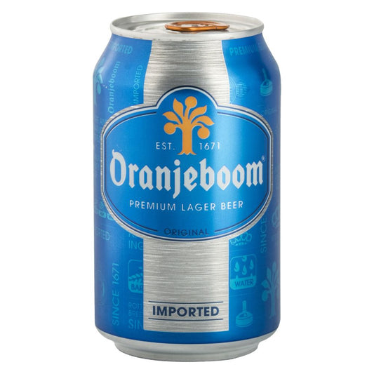 CERVEZA LAGER LATA ORANJEBOOM 330 ML