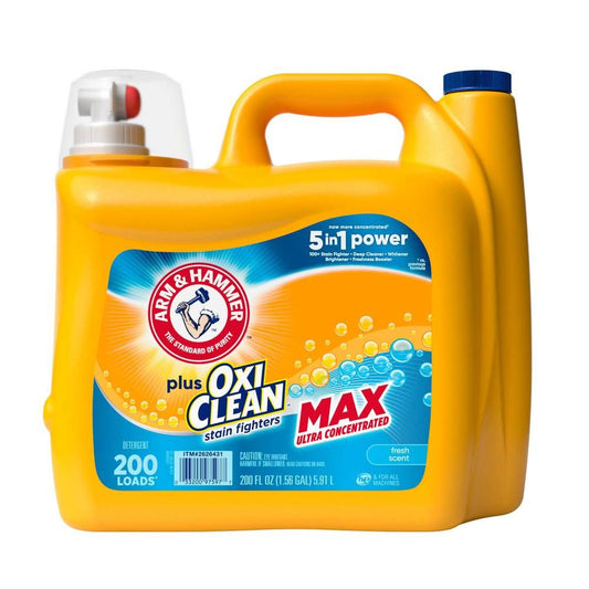 DETERGENTE LIQUIDO ARM & HAMMER OXI CLEAN 1.56 GL