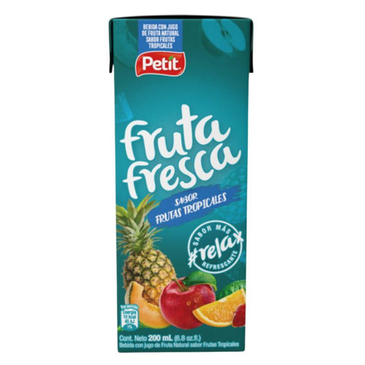 JUGO DE PONCHE DE FRUTAS PETIT 200 ML