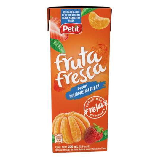 JUGO DE MANDARINA Y FRESA PETIT 200 ML