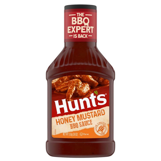 SALSA BBQ HONEY MUSTARD HUNTS 18 OZ