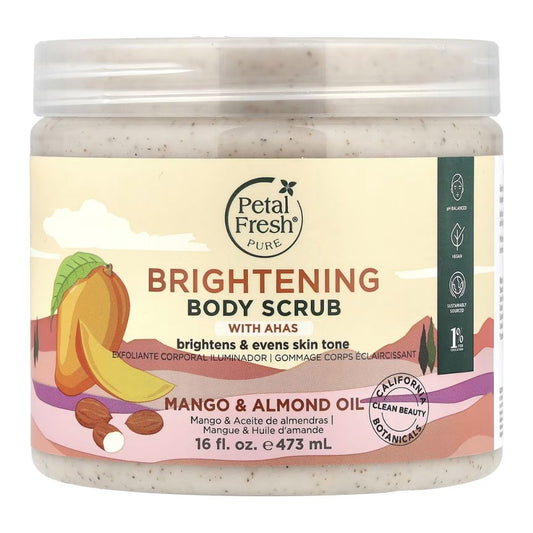 EXFOLIANTE CORPORAL ILUMINADOR ACEITE MANGO & ALMENDRA PETAL FRESH 473 ML