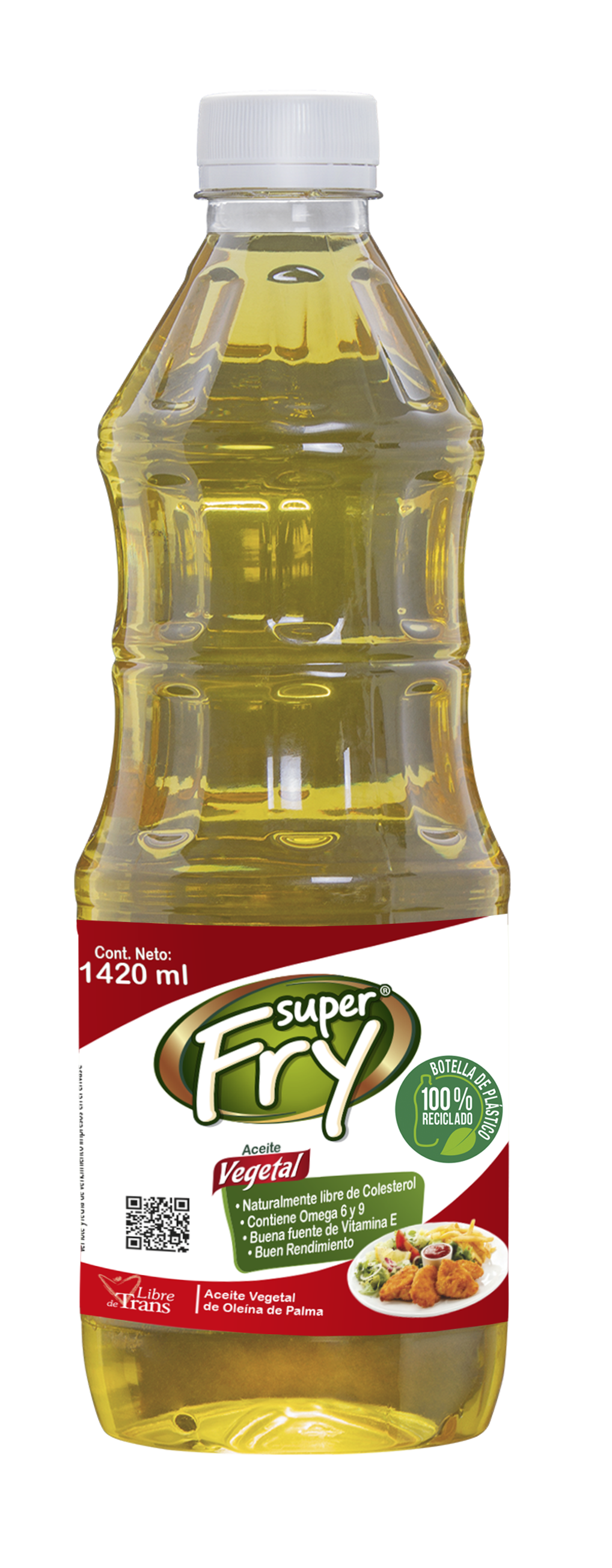 ACEITE VEGETAL SUPER FRY 1420 ML