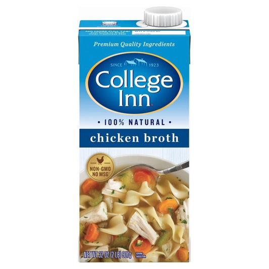 CALDO DE POLLO COLLEGE 32 OZ