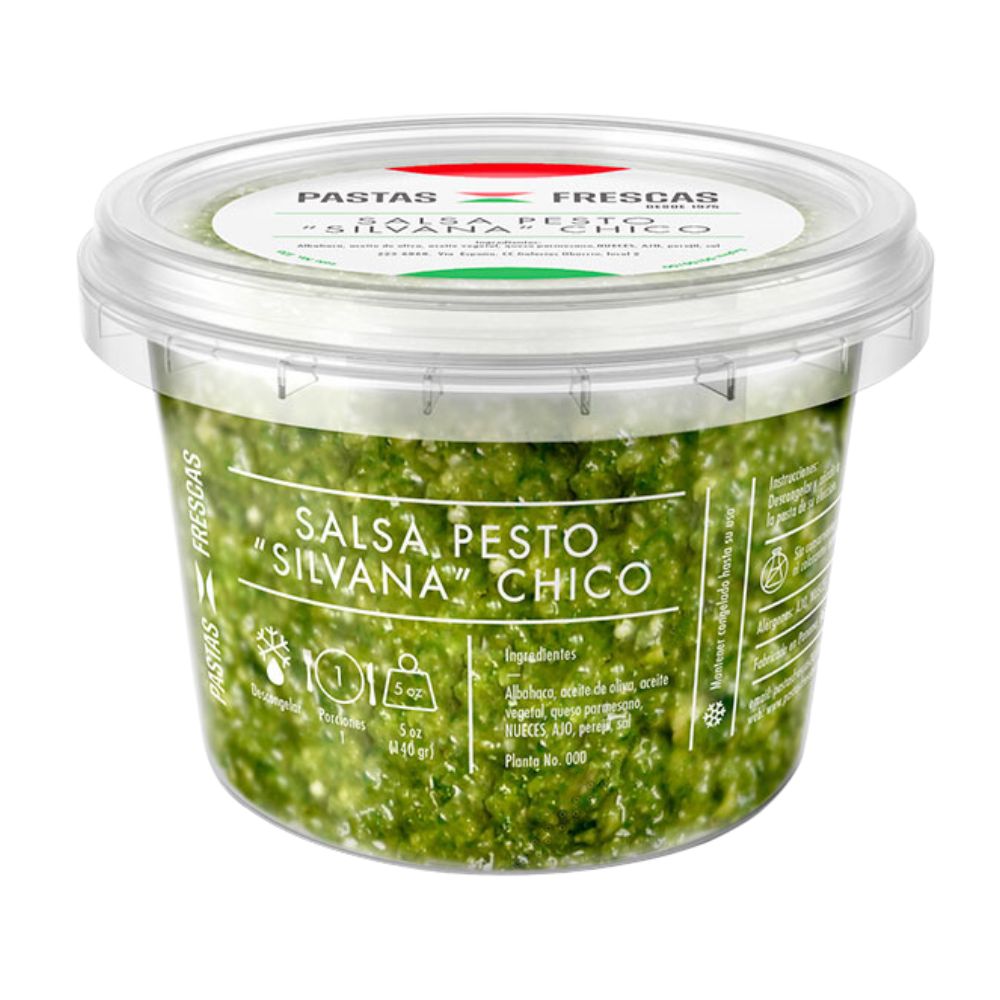 SALSA PESTO SILVANA PASTAS FRESCAS 140 GR