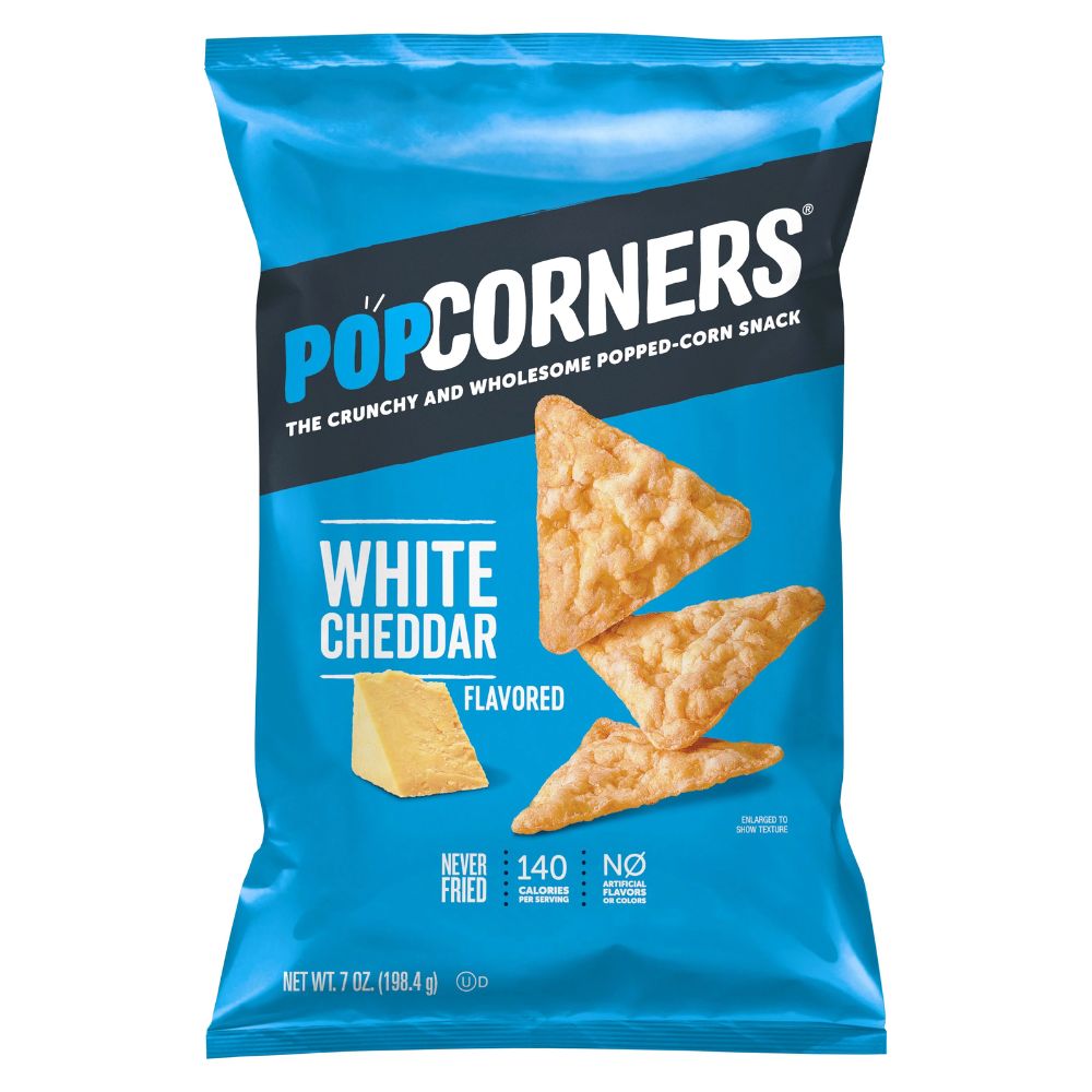POPCORNERS WHITE CHEDDAR 5 OZ