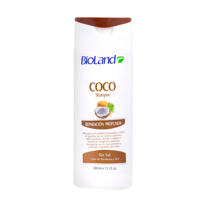 SHAMPOO DE COCO BIOLAND 440 ML