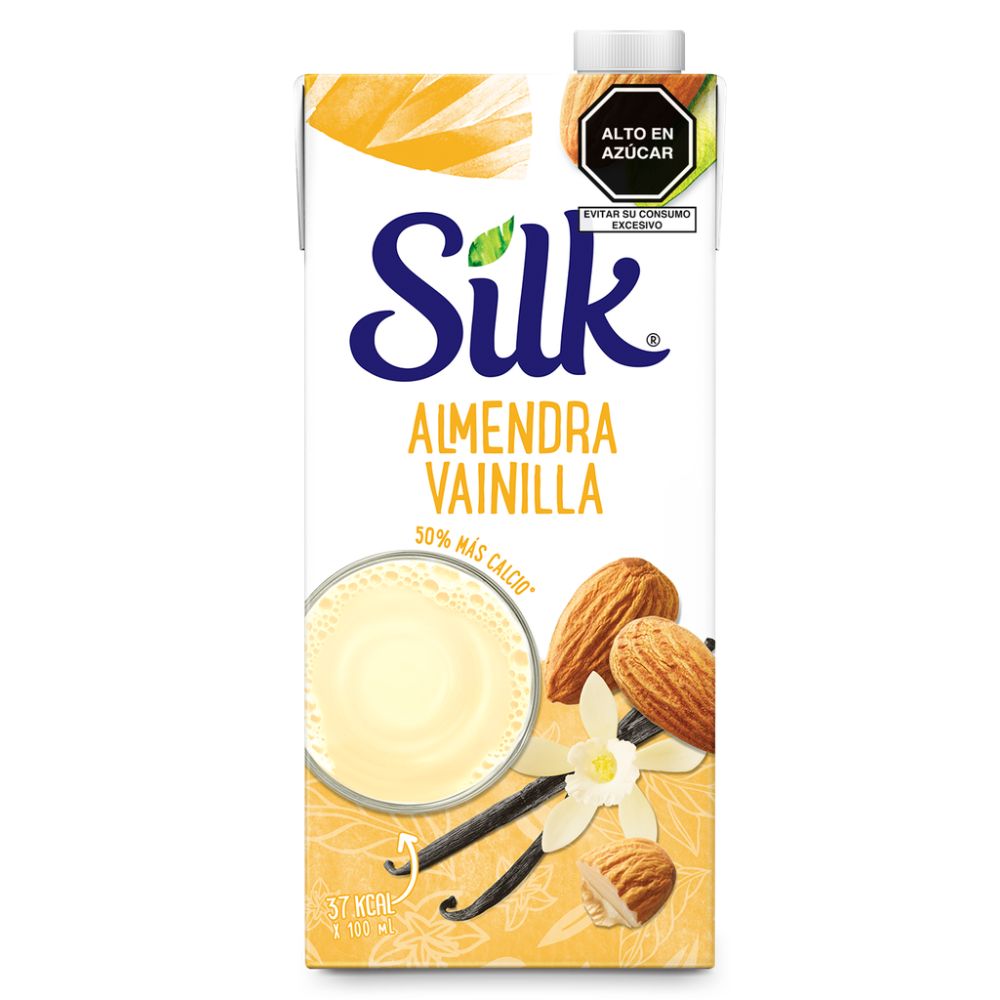 LECHE DE ALMENDRAS Y VAINILLA SILK 946 ML