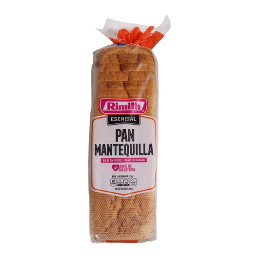 PAN MANTEQUILLA ESENCIAL RIMITH 550 GR