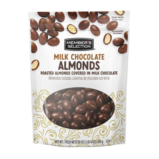 ALMENDRAS BAÑADAS EN CHOCOLATE MEMBERS SELECTION 1 LB