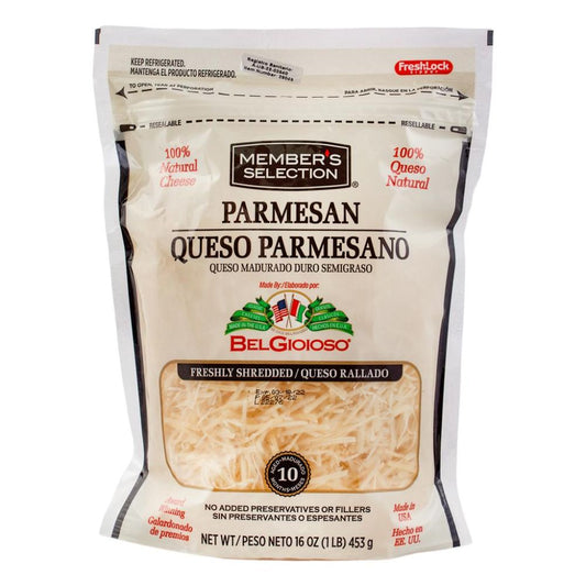 QUESO RALLADO PARMESANO BELGIOIOSO MEMBERS SELECTION 453 GR