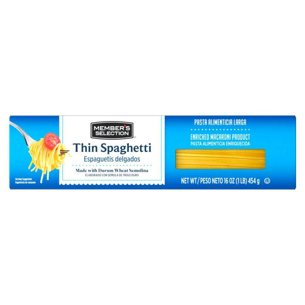 PASTA SPAGHETTI DELGADO MEMBERS SELECTION 454 GR