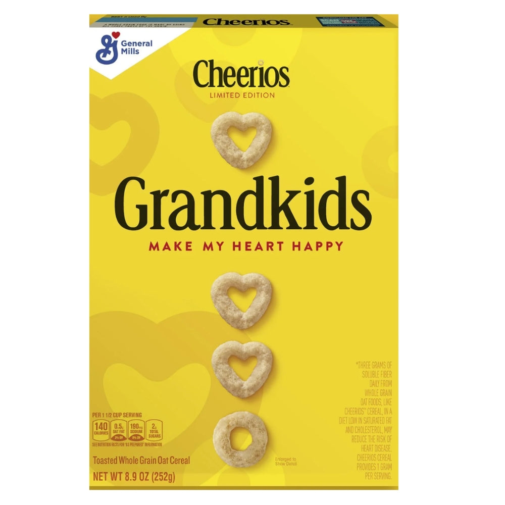 CEREAL GRANDKIDS CHEERIOS 12 OZ