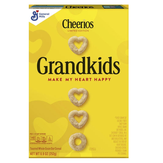 CEREAL GRANDKIDS CHEERIOS 12 OZ