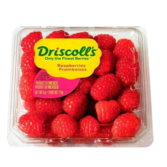 CLAMSHELL DE FRAMBUESAS DRISCOLL'S 170 GR