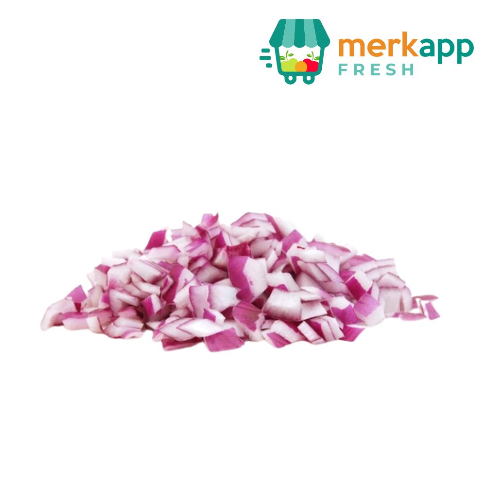 CEBOLLA MORADA PICADA 0.5 LB