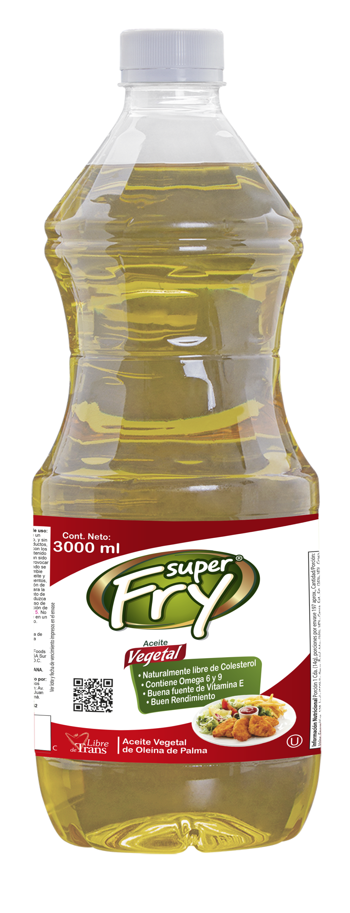 ACEITE VEGETAL SUPER FRY 3 L