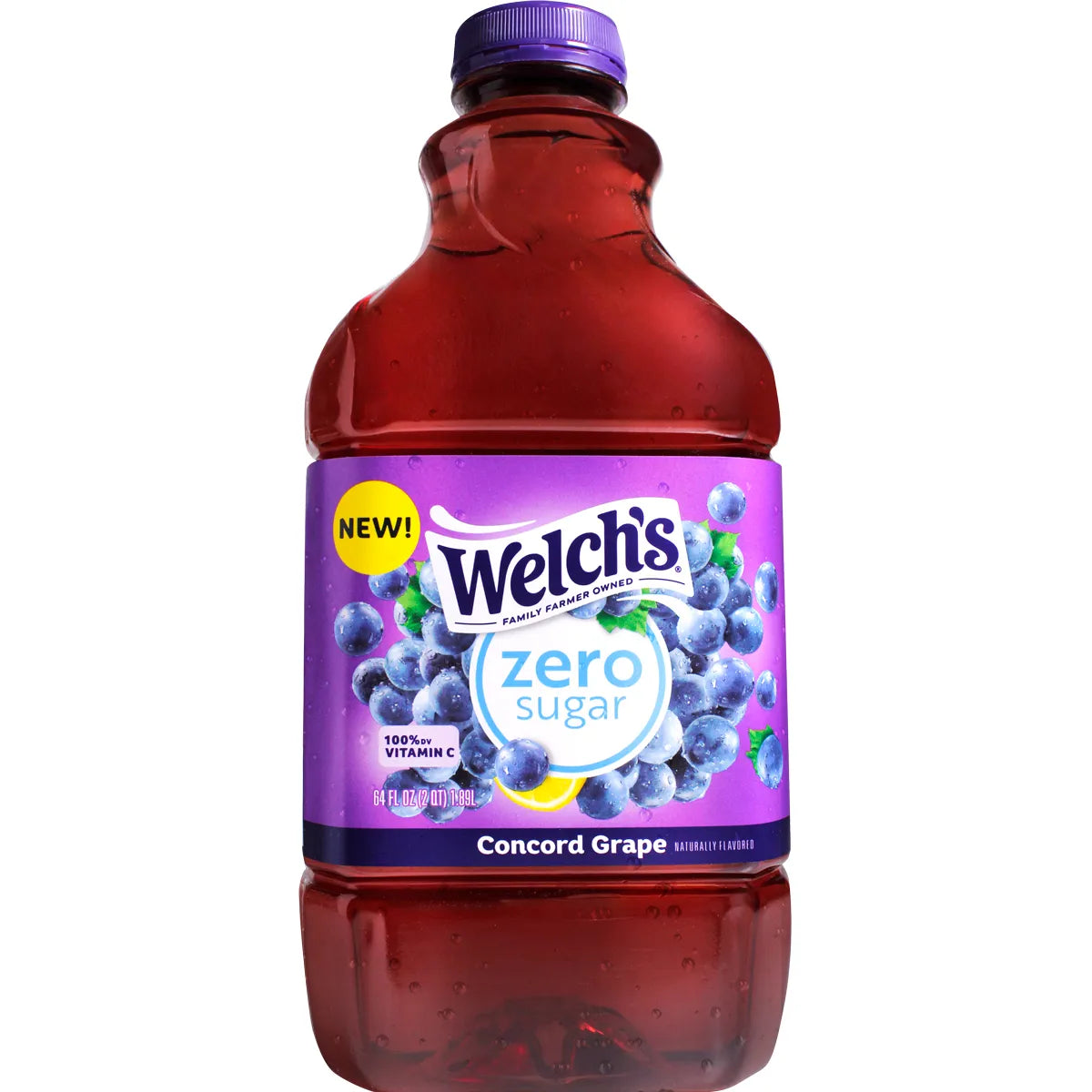 JUGO CONCORD GRAPE ZERO 64 OZ