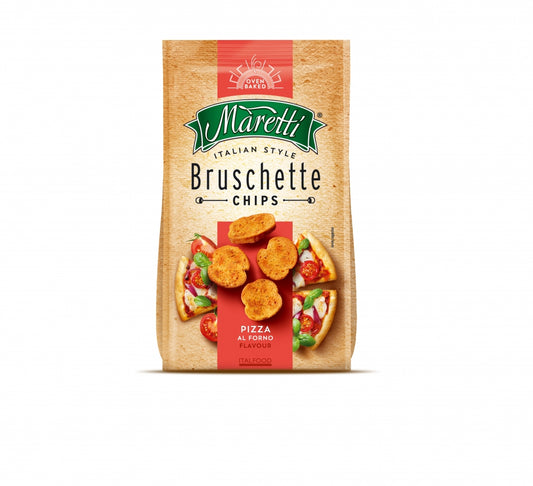 TOSTADITAS MARETTI BRUSCHETTA PIZZA AL FORNO 70 GR