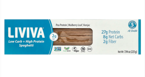 LIVIVA PASTA SPAGHETTI LOW CARB 225 G